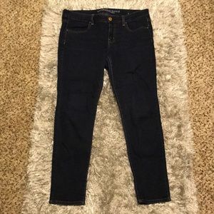 Dark Wash American Eagle Jeggings